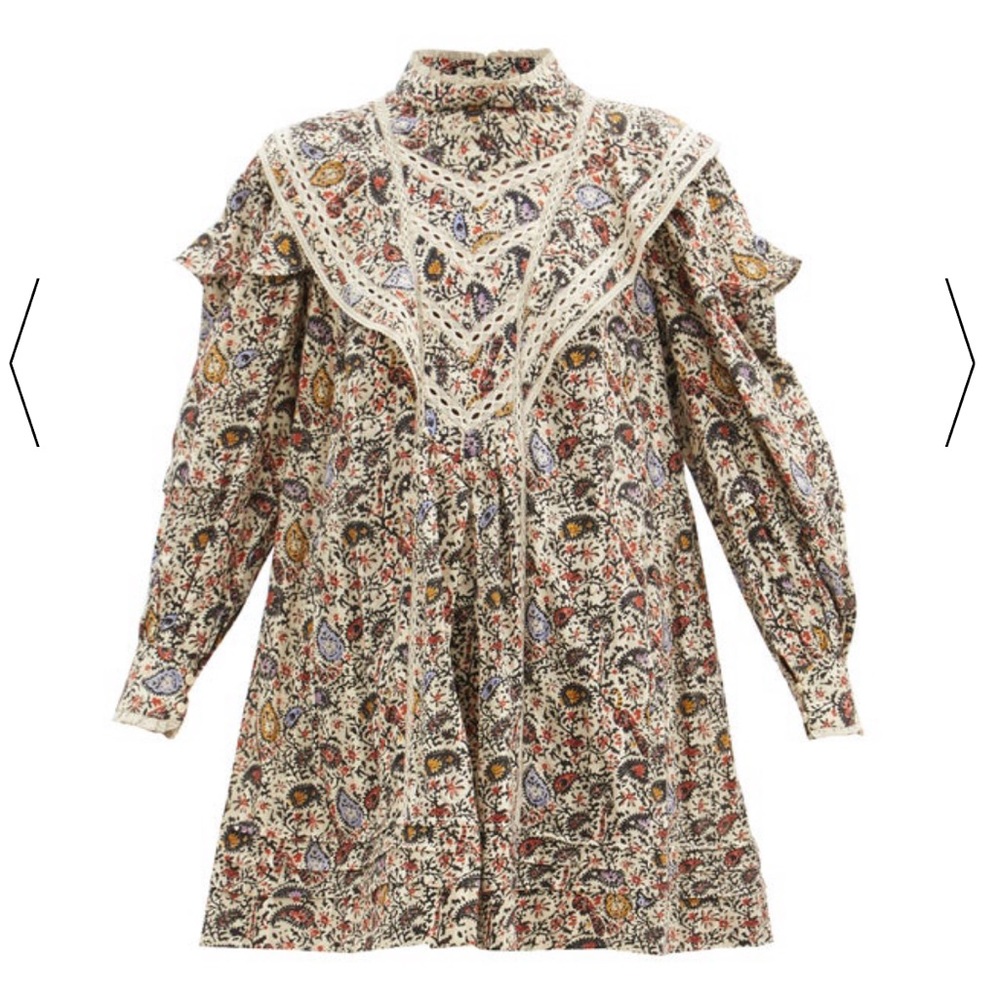 ISO Isabel Marant Etoile Rebel paisley dress